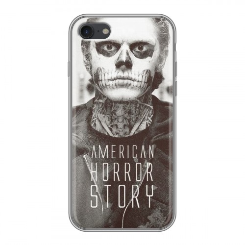 Дизайнерский силиконовый чехол для Iphone 7 Американская История Ужасов