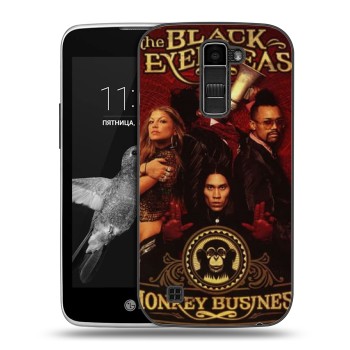 Дизайнерский силиконовый чехол для LG K7 Black Eyed Peas (на заказ)