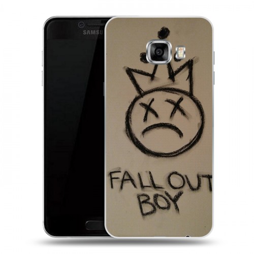 Дизайнерский пластиковый чехол для Samsung Galaxy C5 Fall Out Boy