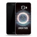 Дизайнерский пластиковый чехол для Samsung Galaxy C5 Linkin Park
