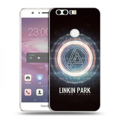 Дизайнерский пластиковый чехол для Huawei Honor 8 Linkin Park