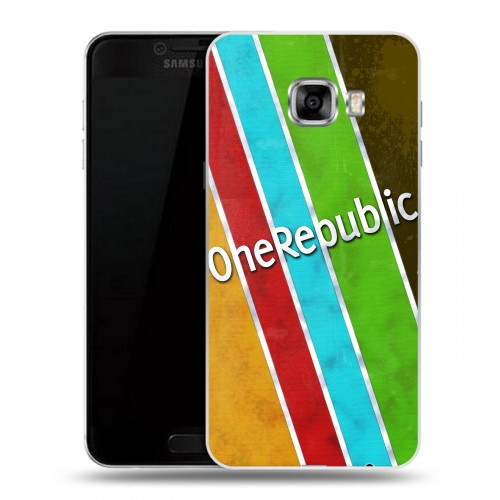 Дизайнерский пластиковый чехол для Samsung Galaxy C5 OneRepublic