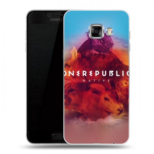 Дизайнерский пластиковый чехол для Samsung Galaxy C5 OneRepublic