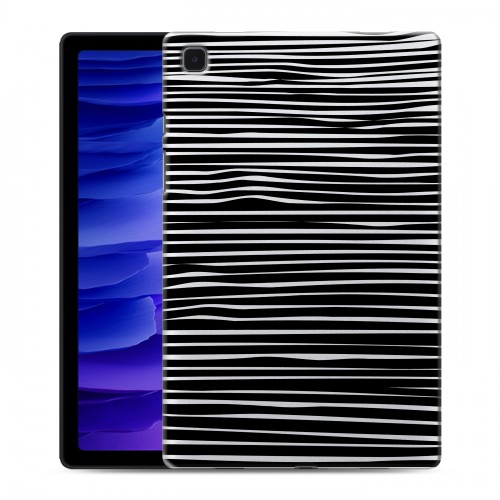 Полупрозрачный дизайнерский пластиковый чехол для Samsung Galaxy Tab A7 10.4 (2020) Абстракции 2