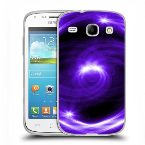 Дизайнерский силиконовый чехол для Samsung Galaxy Core Абстракции Вращение