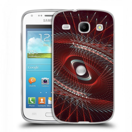 Дизайнерский силиконовый чехол для Samsung Galaxy Core Абстракции Вращение