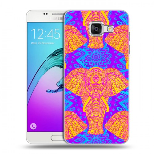 Дизайнерский силиконовый чехол для Samsung Galaxy A5 (2016) слоны