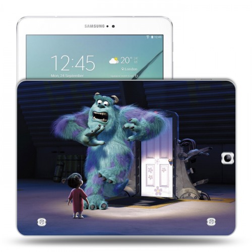 Дизайнерский силиконовый чехол для Samsung Galaxy Tab S2 9.7 Корпорация монстров
