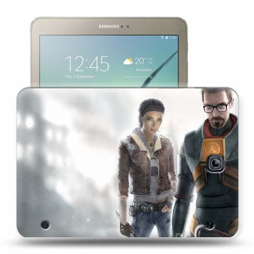Дизайнерский силиконовый чехол для Samsung Galaxy Tab S2 8.0 alf life 