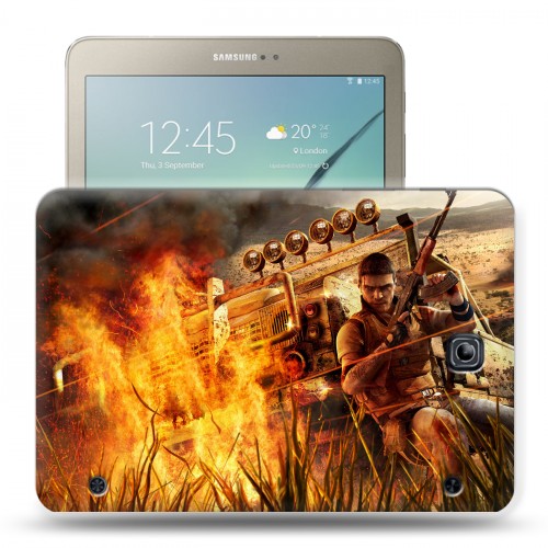Дизайнерский силиконовый чехол для Samsung Galaxy Tab S2 8.0 Far cry