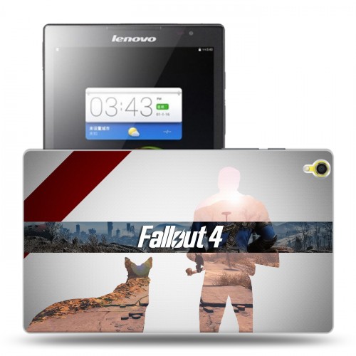 Дизайнерский силиконовый чехол для Lenovo Tab S8 Fallout