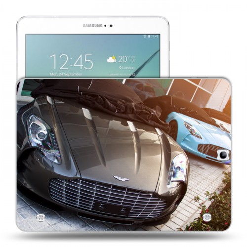 Дизайнерский силиконовый чехол для Samsung Galaxy Tab S2 9.7 aston martin 