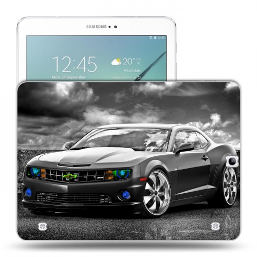 Дизайнерский силиконовый чехол для Samsung Galaxy Tab S2 9.7 chevrolet