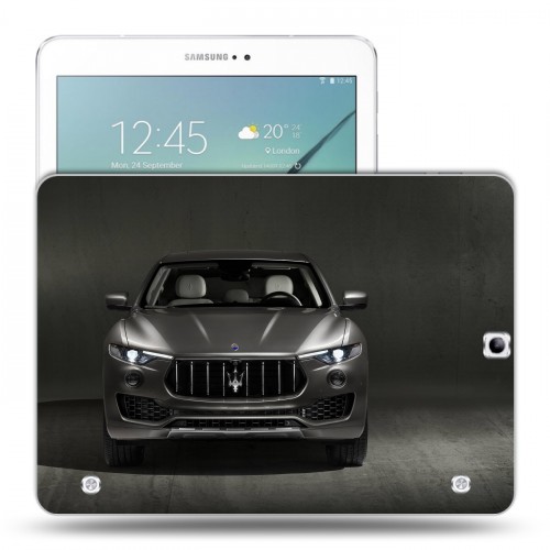 Дизайнерский силиконовый чехол для Samsung Galaxy Tab S2 9.7 Maserati