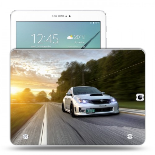 Дизайнерский силиконовый чехол для Samsung Galaxy Tab S2 9.7 Subaru