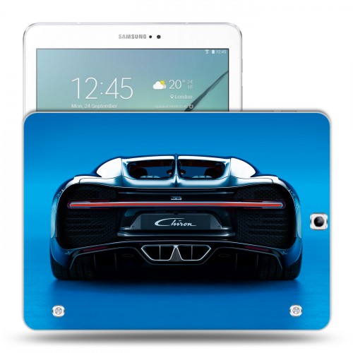 Дизайнерский силиконовый чехол для Samsung Galaxy Tab S2 9.7 bugatti