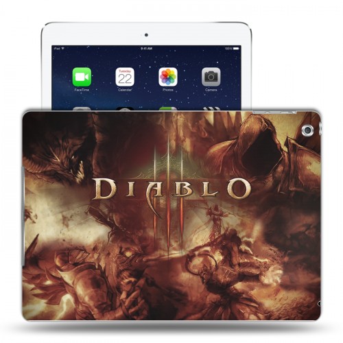 Дизайнерский силиконовый чехол для Ipad Air Diablo 