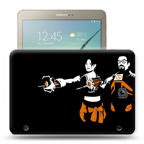 Дизайнерский силиконовый чехол для Samsung Galaxy Tab S2 8.0 half life