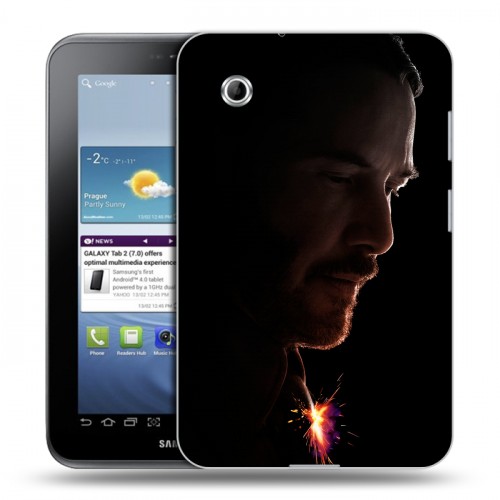 Дизайнерский силиконовый чехол для Samsung Galaxy Tab 2 7.0 Джон Уик
