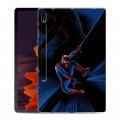 Дизайнерский силиконовый чехол для Samsung Galaxy Tab S7 Plus Человек -паук