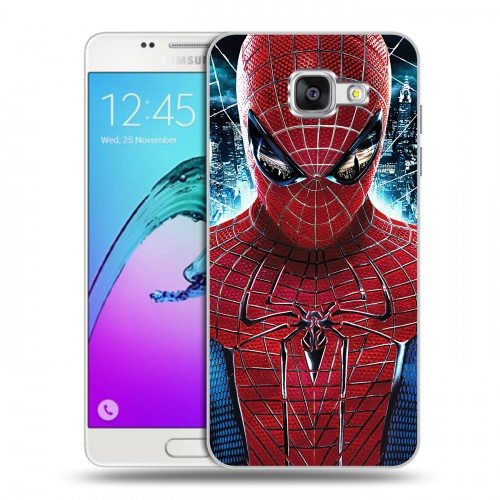 Дизайнерский силиконовый чехол для Samsung Galaxy A5 (2016) Человек -паук