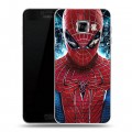 Дизайнерский пластиковый чехол для Samsung Galaxy C5 Человек -паук