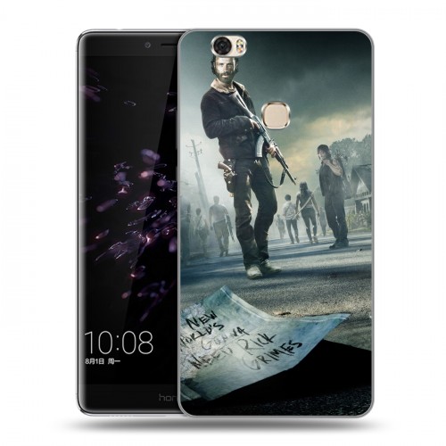 Дизайнерский пластиковый чехол для Huawei Honor Note 8 ходячие мертвецы