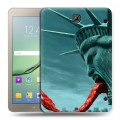 Дизайнерский силиконовый чехол для Samsung Galaxy Tab S2 8.0 штамм