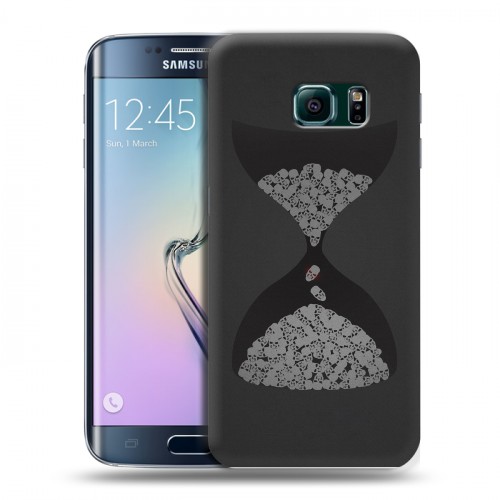 Дизайнерский пластиковый чехол для Samsung Galaxy S6 Edge терминатор