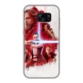 Дизайнерский силиконовый чехол для Samsung Galaxy S7 Edge Star Wars : The Last Jedi
