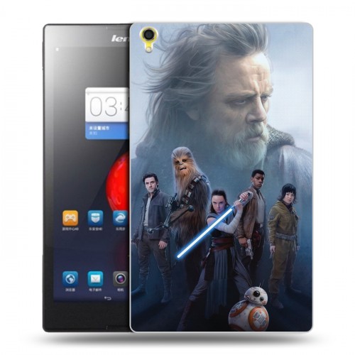 Дизайнерский силиконовый чехол для Lenovo Tab S8 Star Wars : The Last Jedi