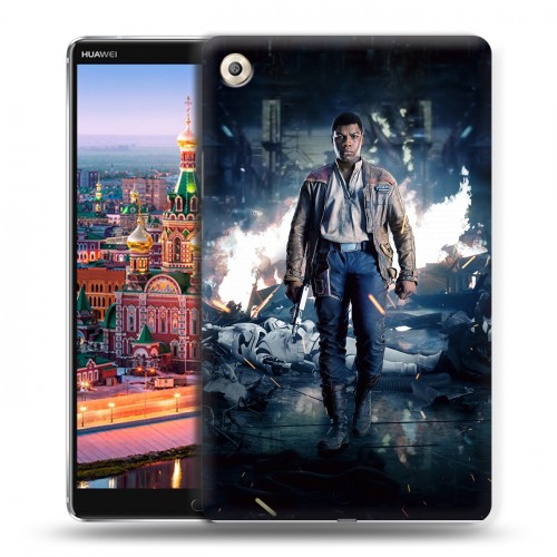 Дизайнерский пластиковый чехол для Huawei MediaPad M5 8.4 Star Wars : The Last Jedi