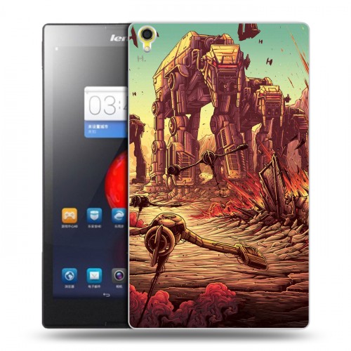 Дизайнерский силиконовый чехол для Lenovo Tab S8 Star Wars : The Last Jedi