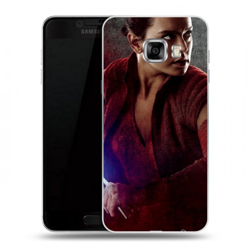 Дизайнерский пластиковый чехол для Samsung Galaxy C5 Star Wars : The Last Jedi