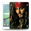 Дизайнерский силиконовый чехол для Samsung Galaxy Tab S2 9.7 	 Пираты карибского моря