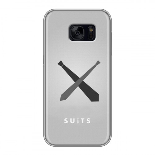 Дизайнерский силиконовый чехол для Samsung Galaxy S7 Edge Форс - мажоры