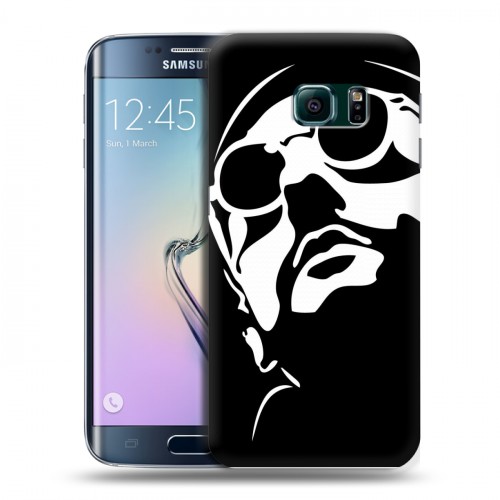 Дизайнерский пластиковый чехол для Samsung Galaxy S6 Edge Leon