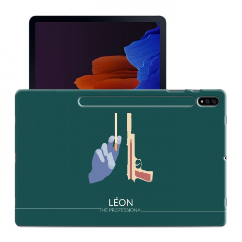 Дизайнерский силиконовый чехол для Samsung Galaxy Tab S7 Plus Leon