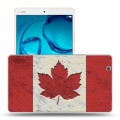Дизайнерский силиконовый чехол для Huawei MediaPad M3 флаг канады
