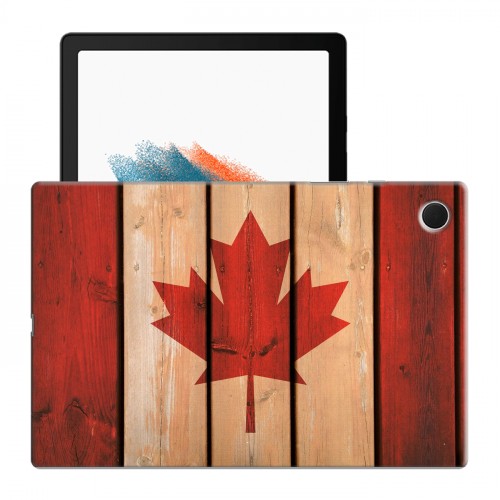 Дизайнерский силиконовый чехол для Samsung Galaxy Tab A8 10.5 (2021) флаг канады