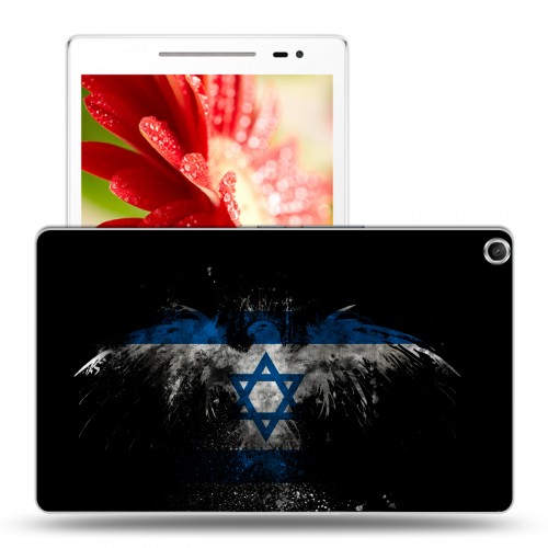 Дизайнерский силиконовый чехол для ASUS ZenPad 8 флаг Израиля