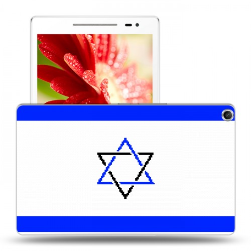 Дизайнерский силиконовый чехол для ASUS ZenPad 8 флаг Израиля