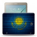 Дизайнерский силиконовый чехол для Samsung Galaxy Tab S2 8.0 флаг Казахстана