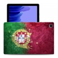 Дизайнерский силиконовый чехол для Samsung Galaxy Tab A7 10.4 (2020) флаг Португалии