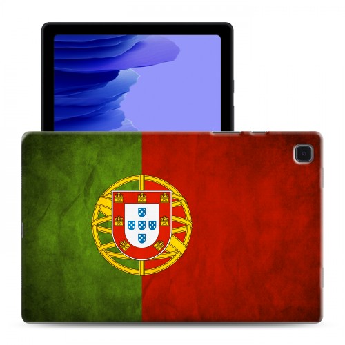 Дизайнерский силиконовый чехол для Samsung Galaxy Tab A7 10.4 (2020) флаг Португалии