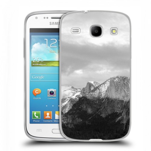 Дизайнерский пластиковый чехол для Samsung Galaxy Core горы