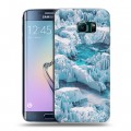 Дизайнерский пластиковый чехол для Samsung Galaxy S6 Edge айсберг
