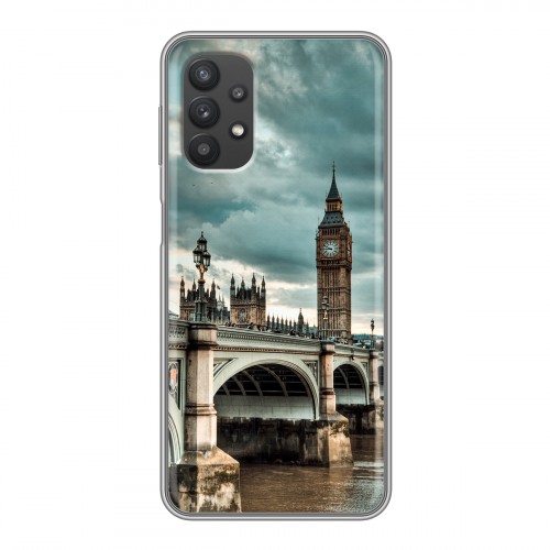 Дизайнерский силиконовый чехол для Samsung Galaxy A32 Лондон