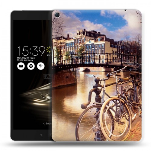 Дизайнерский силиконовый чехол для Asus ZenPad 3S 10 LTE амстердам