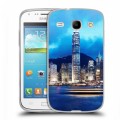 Дизайнерский пластиковый чехол для Samsung Galaxy Core Гонконг